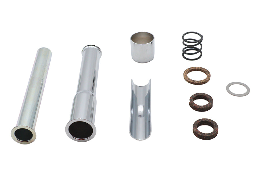 Ultima Shovelhead Pushrod Cover Kit Chrome - Part Number 91-331