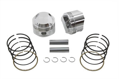 Wiseco 1340cc Domed Piston Set with Oversize Rings for Harley Davidson FL and FX Models