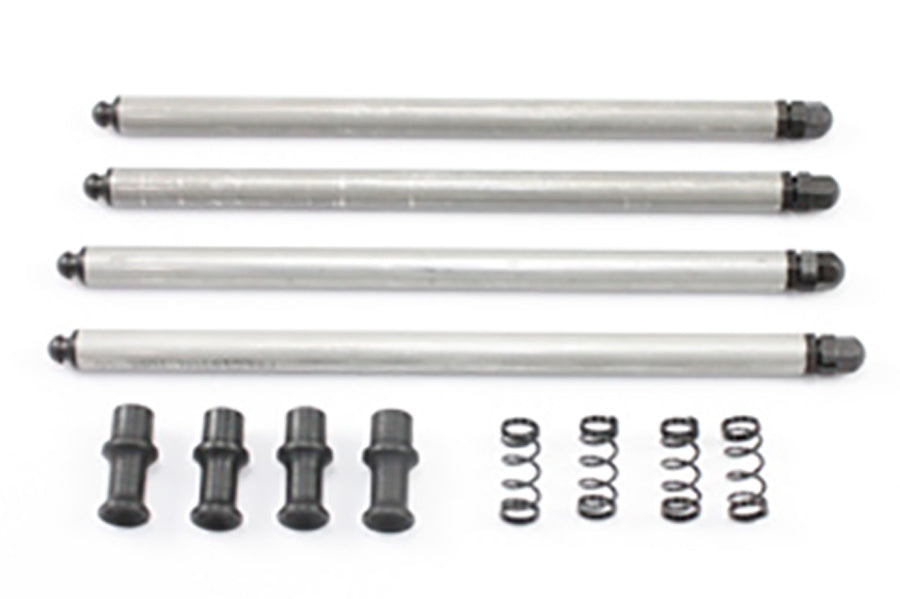 V-Twin Aluminum Solid Pushrod Set Part 6600 for 1966-1975 Harley Davidson FL Models