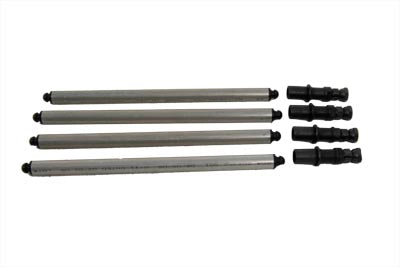 V-Twin Aluminum Solid Pushrod Conversion Set Part 6600-R for Harley Davidson FL Models