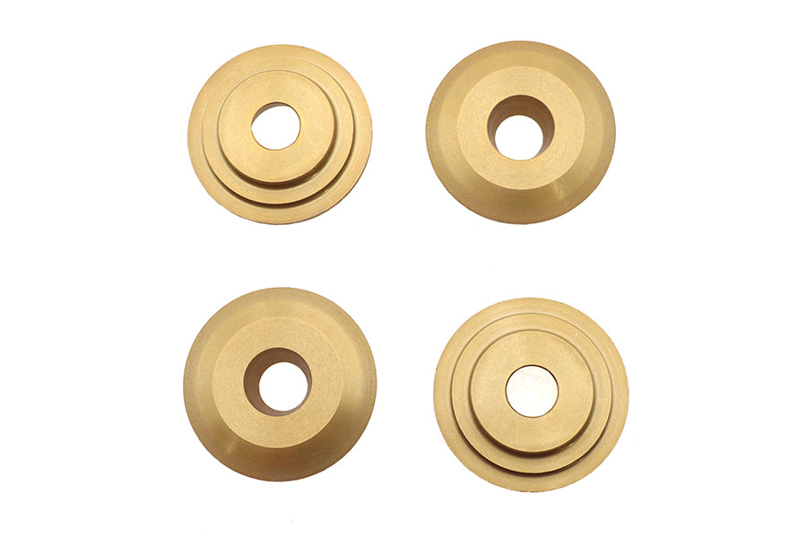 Kibblewhite Gold Top Valve Spring Collar Set VT-032502-R-G for Harley Davidson Engines