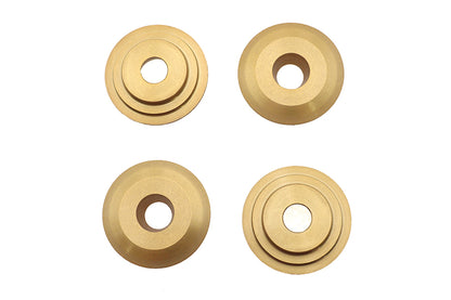 Kibblewhite Gold Top Valve Spring Collar Set VT-032502-R-G for Harley Davidson Engines