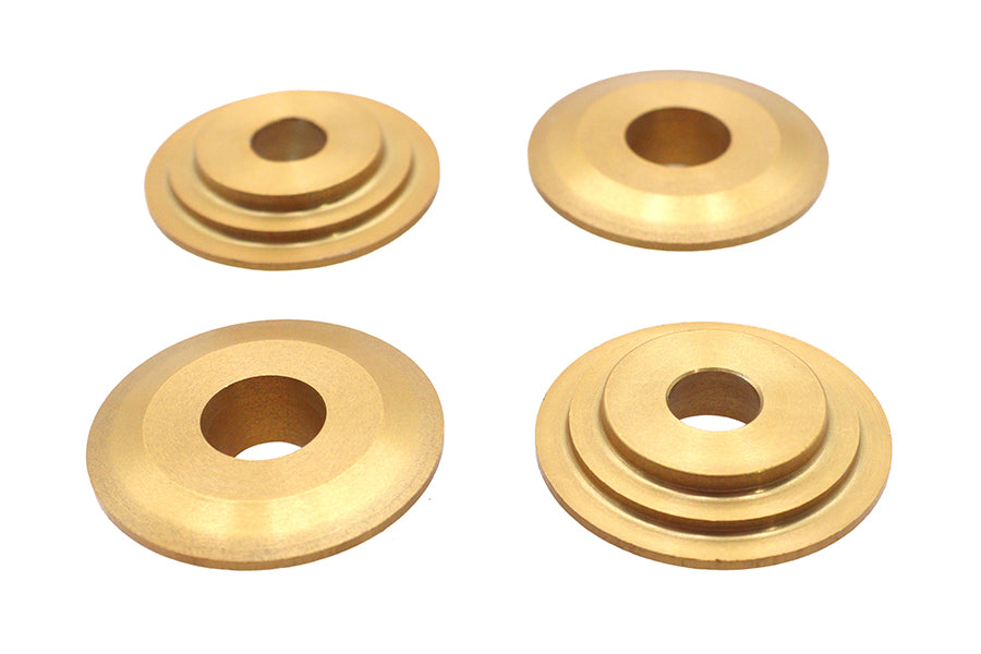 Kibblewhite Gold Top Valve Spring Collar Set VT-032502-R-G for Harley Davidson Engines