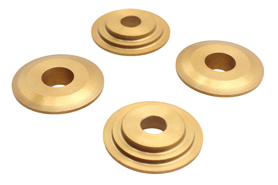 Kibblewhite Gold Top Valve Spring Collar Set VT-032502-R-G for Harley Davidson Engines