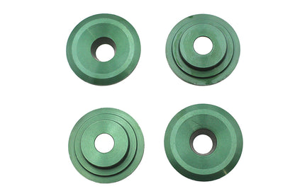 Kibblewhite Green Top Valve Spring Collar Set VT-032502-R-GR for Harley Davidson Engines