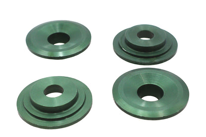 Kibblewhite Green Top Valve Spring Collar Set VT-032502-R-GR for Harley Davidson Engines