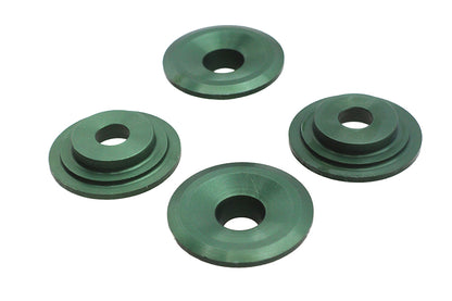 Kibblewhite Green Top Valve Spring Collar Set VT-032502-R-GR for Harley Davidson Engines