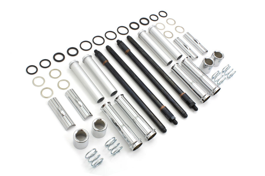 Motorshop TC-88 Adjustable Pushrod and Cover Kit for Harley Davidson FXST (1999-2008)