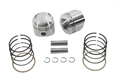 Wiseco 74 Inch FL-FLH Piston Set with .080 Oversize for Harley Davidson FL Models