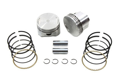 Wiseco K1640 Forged 8.5:1 Compression Piston Kit for Harley Davidson FXR Models