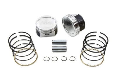 Wiseco 11-9846 883cc Forged Conversion Piston Kit for Harley Davidson XL (3.4965-inch bore)