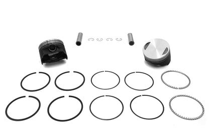 Motorshop 88 Inch Evolution Standard Piston Kit for Harley Davidson FXR Models