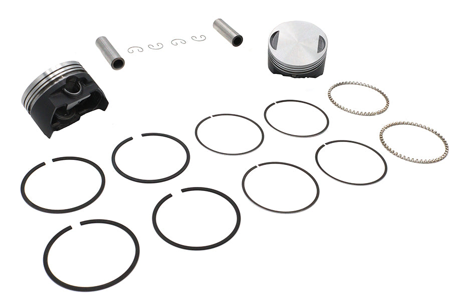 Motorshop 88 Inch Evolution Standard Piston Kit for Harley Davidson FXR Models