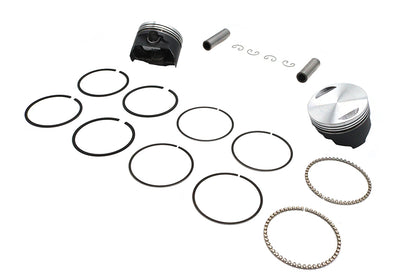 Motorshop 88 Inch Evolution Standard Piston Kit for Harley Davidson FXR Models