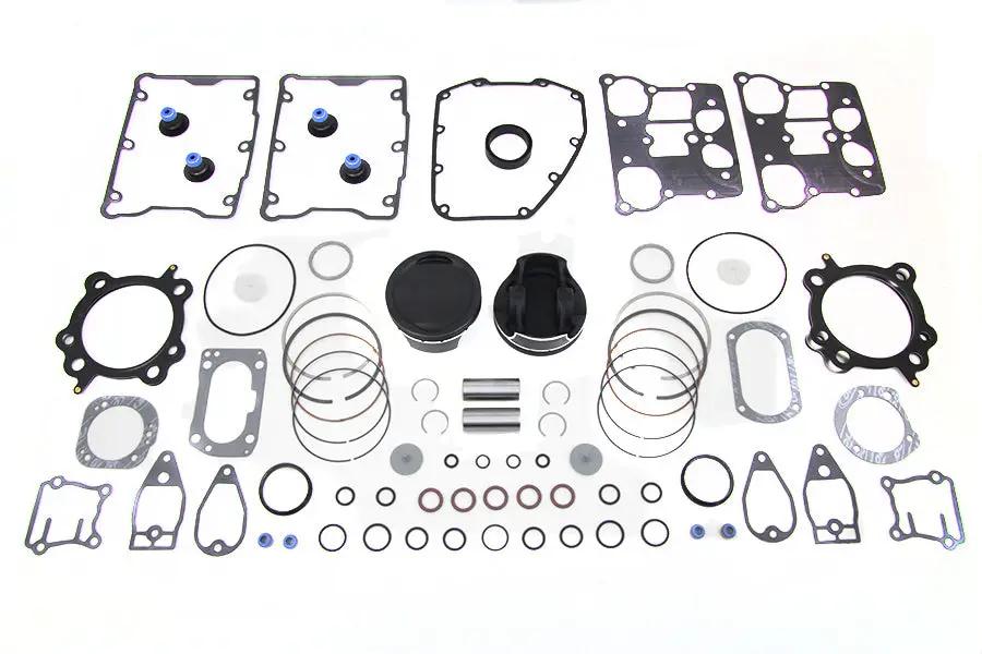 Wiseco TC-103 Piston Kit for Harley Davidson FLT 2007-2016 with Armor X Coating and 9:1 Compression Ratio by Wiseco