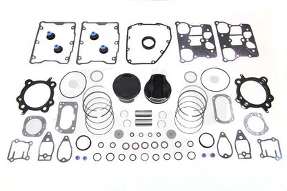 Wiseco TC-103 Piston Kit for Harley Davidson FLT 2007-2016 with Armor X Coating and 9:1 Compression Ratio by Wiseco