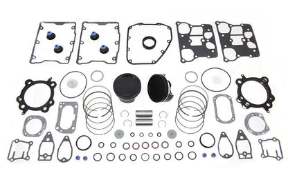 Wiseco TC-103 Piston Kit for Harley Davidson FLT 2007-2016 with Armor X Coating and 9:1 Compression Ratio by Wiseco