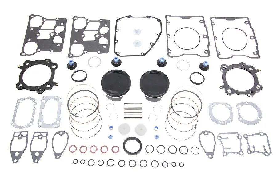 Wiseco 103 Inch Twin Cam Piston Kit for Harley Davidson FLST - Part VT2788 by Wiseco