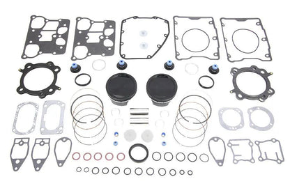 Wiseco 103 Inch Twin Cam Piston Kit for Harley Davidson FLST - Part VT2788 by Wiseco