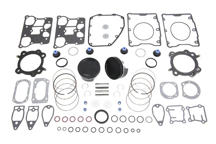 Wiseco 103 Inch Twin Cam Piston Kit for Harley Davidson FLST - Part VT2788 by Wiseco