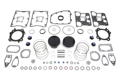 Wiseco 103 Inch Twin Cam Flat Top Piston Kit for Harley Davidson FXST (Part #VT2790) by Wiseco