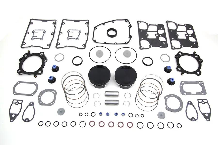 Wiseco 103 Inch Twin Cam Flat Top Piston Kit for Harley Davidson FXST (Part #VT2790) by Wiseco