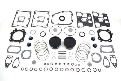 Wiseco 103 Inch Twin Cam Flat Top Piston Kit for Harley Davidson FXST (Part #VT2790) by Wiseco