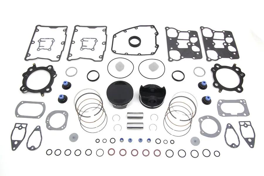 Wiseco 103 Inch Twin Cam Flat Top Piston Kit for Harley Davidson FXST (Part #VT2790) by Wiseco
