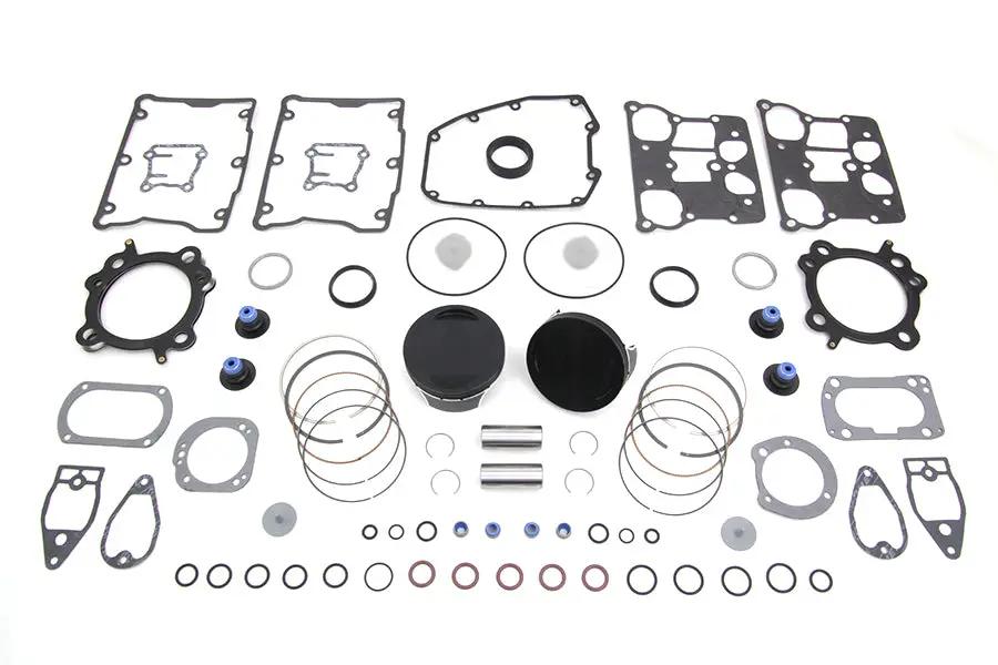 Wiseco 103 Inch Twin Cam Flat Top Piston Kit for Harley Davidson FXST (Part #VT2790) by Wiseco
