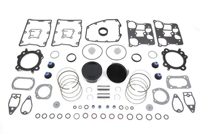 Wiseco 103 Inch Twin Cam Flat Top Piston Kit for Harley Davidson FXST (Part #VT2790) by Wiseco