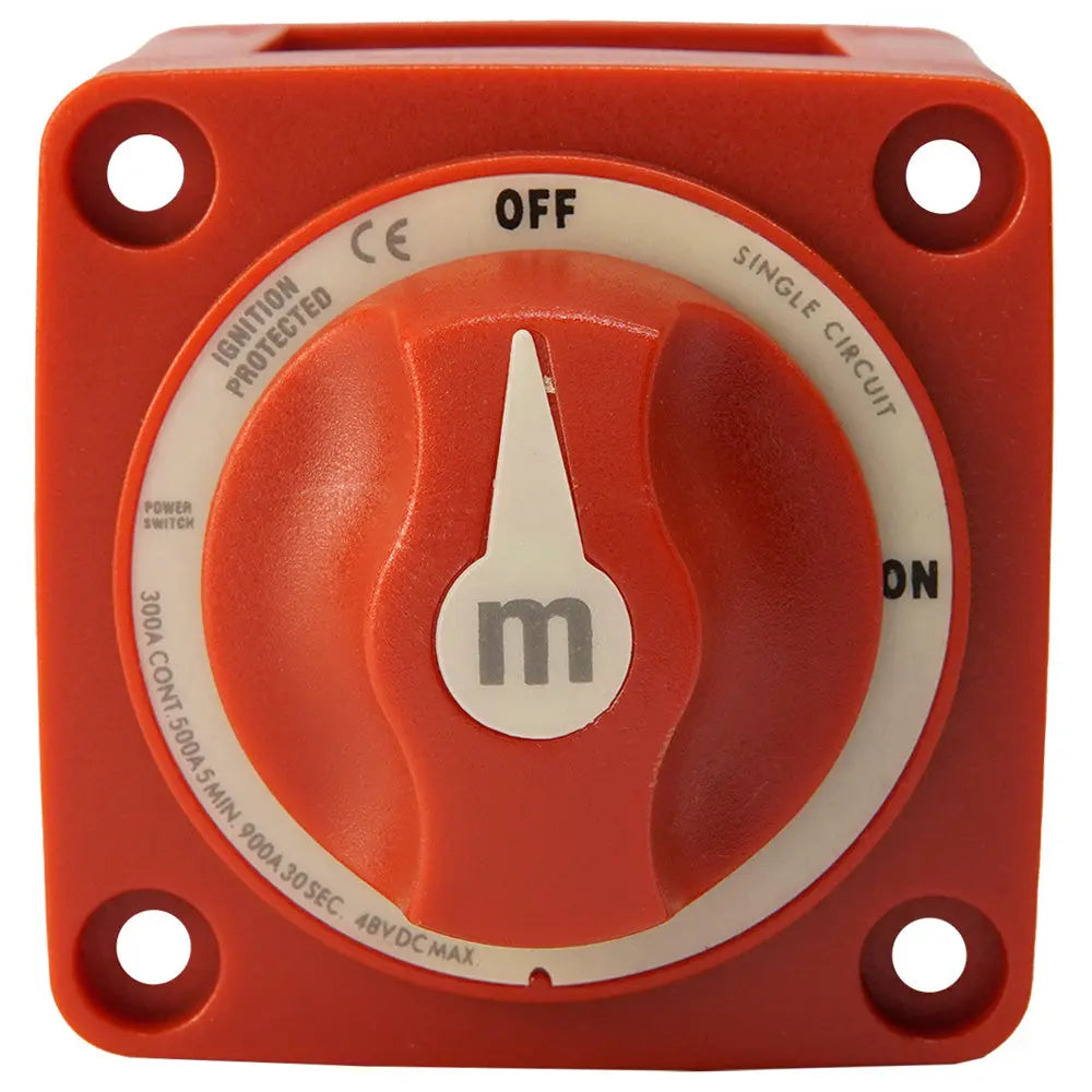 Egis Mobile Electric M-Series 300A Battery Switch Off/On Knob Actuator