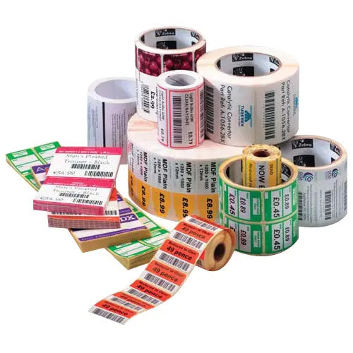 Zebra Z-Select 4000T Thermal Labels – 12 Rolls, 4 x 3 Inches, White, Durable Multipurpose Adhesive Labels