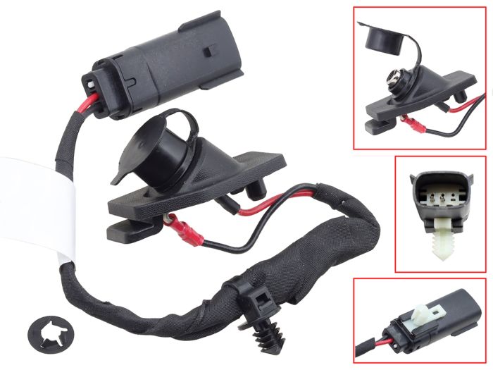 SPI Heated Visor Plug Kit for Lynx and Skidoo - Part Number SM-01616