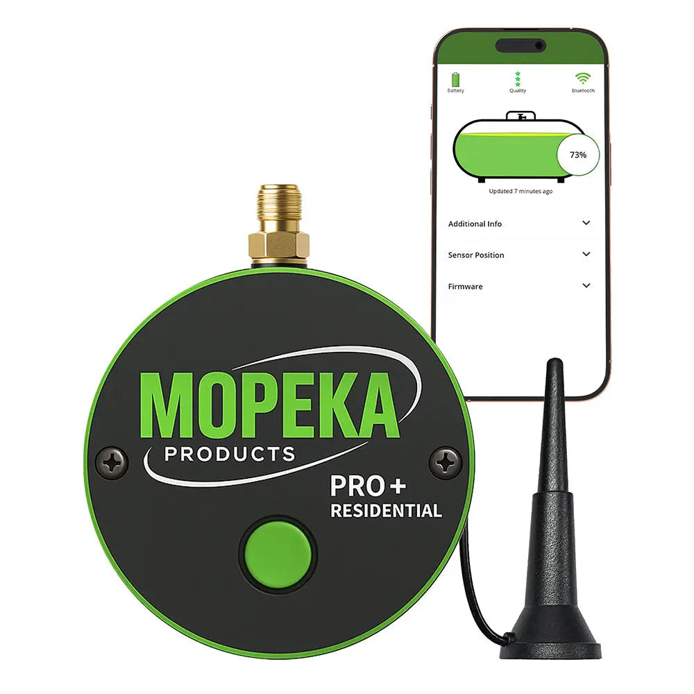 Mopeka PRO+ Residential Cellular LTE Tank Level Sensor for 48 Inch Tall Tanks or Less