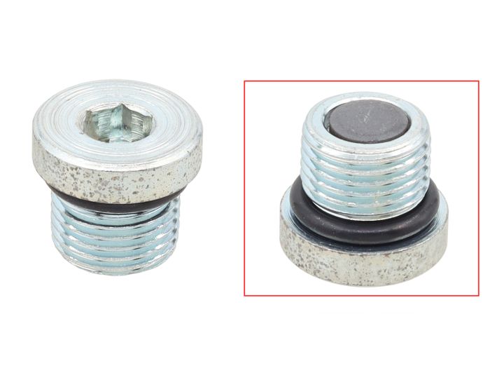 Bronco Magnetic Oil Drain Plug - Part Number AT-03E04
