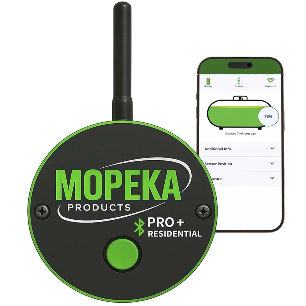 Mopeka PRO+ Residential Bluetooth Long-Range Sensor for 48-Inch Tall Tanks or Less