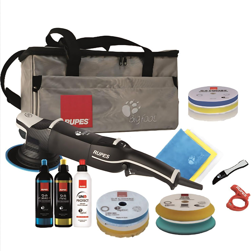 RUPES BigFoot LHR21 Mark V Random Orbital Polisher Complete Kit