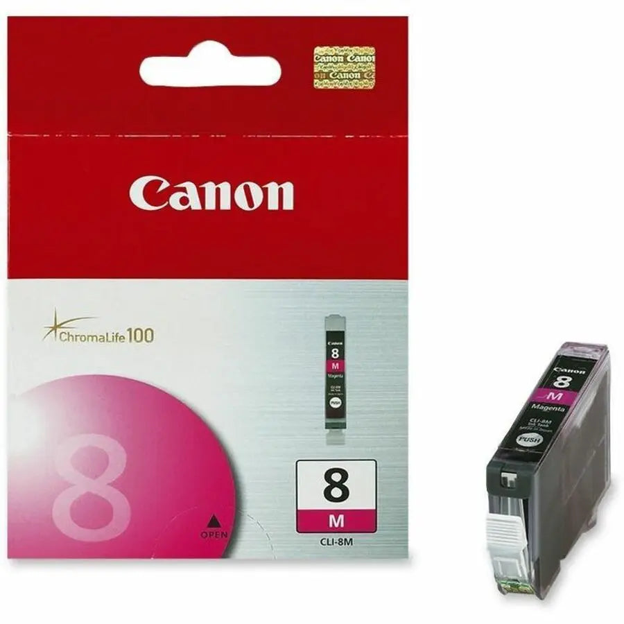 Canon CLI-8M Magenta Ink Tank Cartridge for Pixma Series - Original Ink Cartridge by Canon Inc.