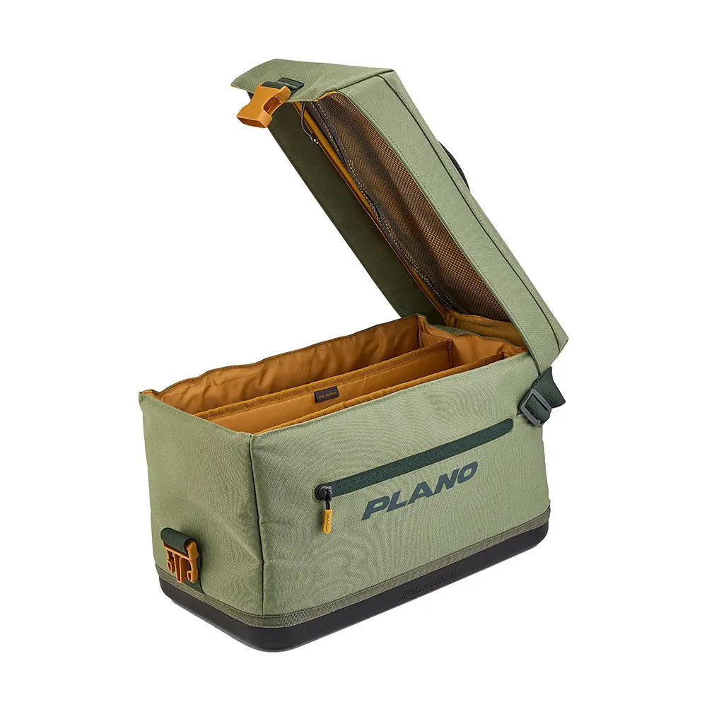 Plano Weekend Softsider Tackle Bag - 3600 Series Moss - Durable Waterproof Fishing Gear Bag
