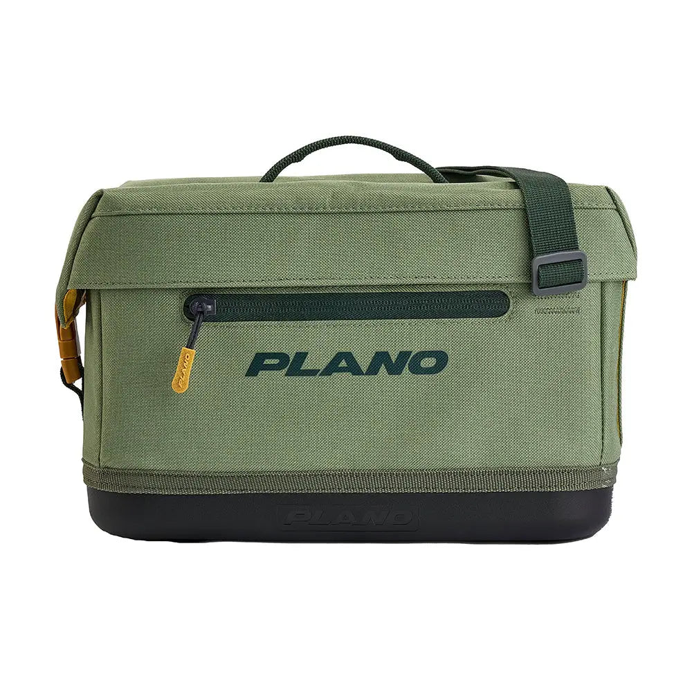 Plano Weekend Softsider Tackle Bag - 3600 Series Moss - Durable Waterproof Fishing Gear Bag