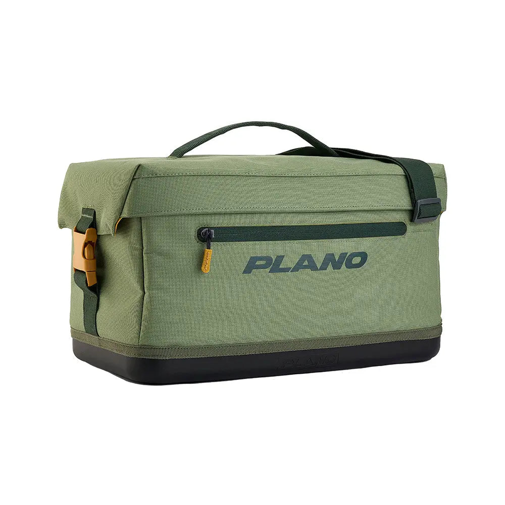 Plano Weekend Softsider Tackle Bag 3700 Series Moss - Waterproof Fishing Gear Organizer