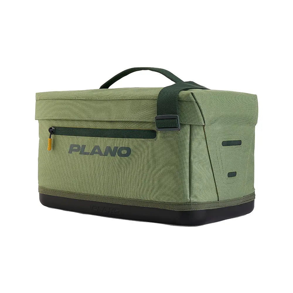Plano Weekend Softsider Tackle Bag 3700 Series Moss - Waterproof Fishing Gear Organizer