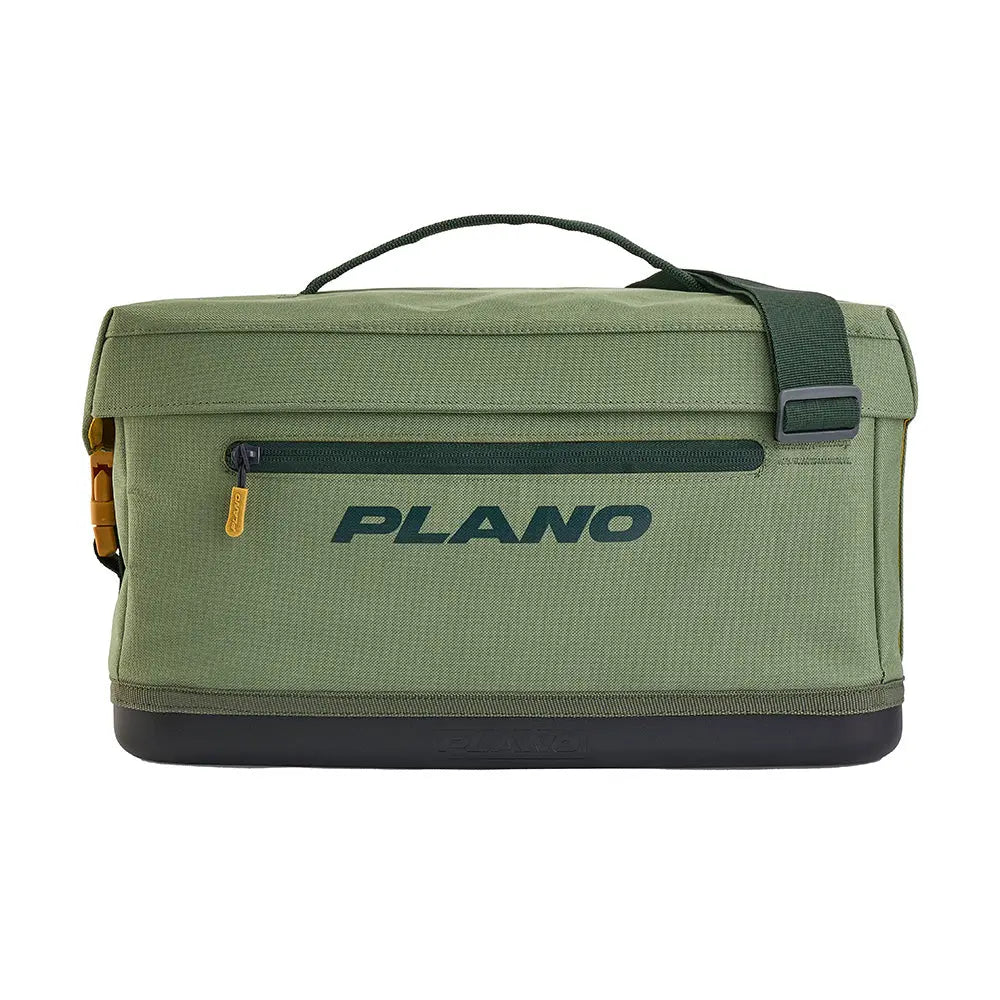 Plano Weekend Softsider Tackle Bag 3700 Series Moss - Waterproof Fishing Gear Organizer