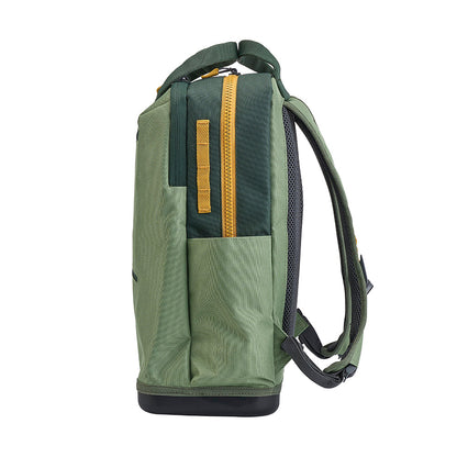Plano Weekend Tackle Backpack Moss with Waterproof Base and Multiple Storage Options