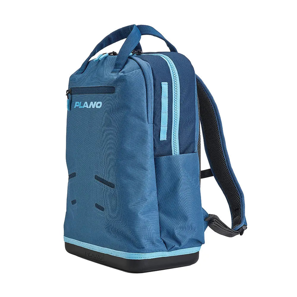 Plano Weekend Tackle Backpack - Wave | Durable Waterproof Fishing Backpack with Organized Storage