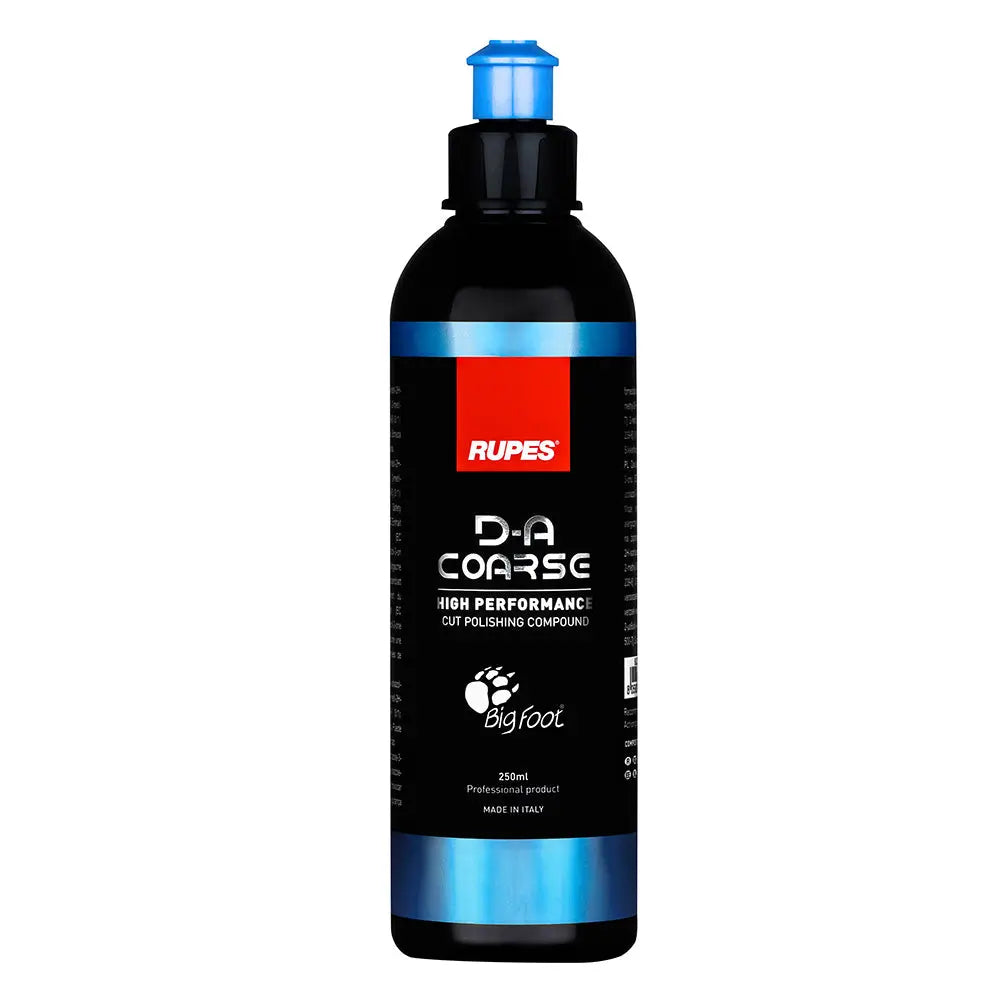 RUPES D-A Coarse High Performance Cut Polishing Compound 8.5oz – Fast Cutting and Defect Removal