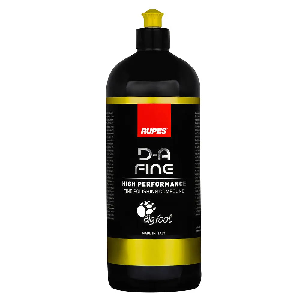 RUPES D-A Fine High Performance Polishing Compound 33.8oz – Light Finish and Defect Removal