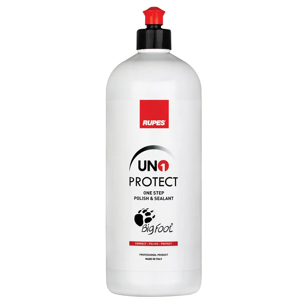 RUPES Uno Protect All-In-One Polish and Protectant 33.8oz – High-Gloss Finish with Durable Protection