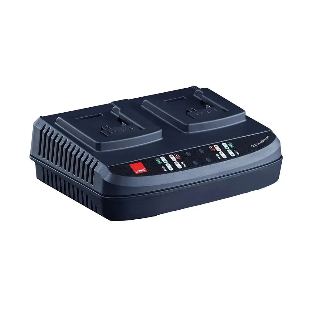 RUPES Dual Battery Charger for iBrid HLR15 & HLR21 Batteries with LED Indicators