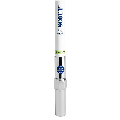 Scout 8' QuickFit White VHF Antenna with 5M Cable and FME Connectors